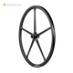 700C/29er Gravel XC Ruota in carbonio con 5 raggi e larghezza di 28mm per freno a disco stradale 700C/29er Gravel XC Ruota in carbonio con 5 raggi e larghezza di 28mm per freno a disco stradale